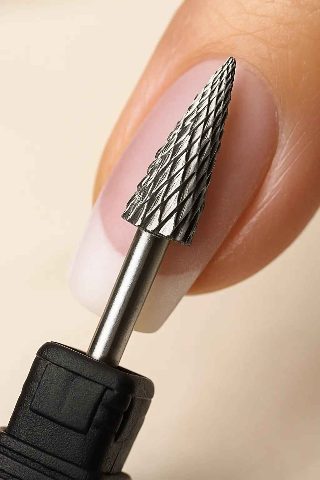 Tungsten Carbide Nail Drill Bits for Electric Manicure - Milling Cutters for Gel Polish Removal
