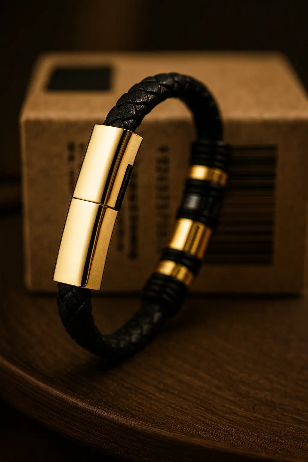 Leather Charging Bracelet | Stylish Charging Bracelet | Novara Shop
