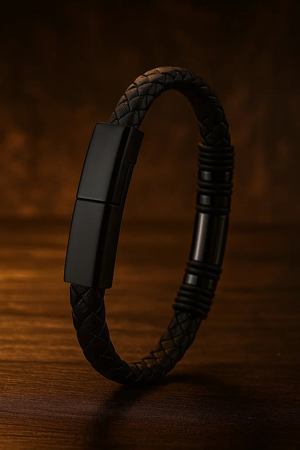 Leather Charging Bracelet | Stylish Charging Bracelet | Novara Shop