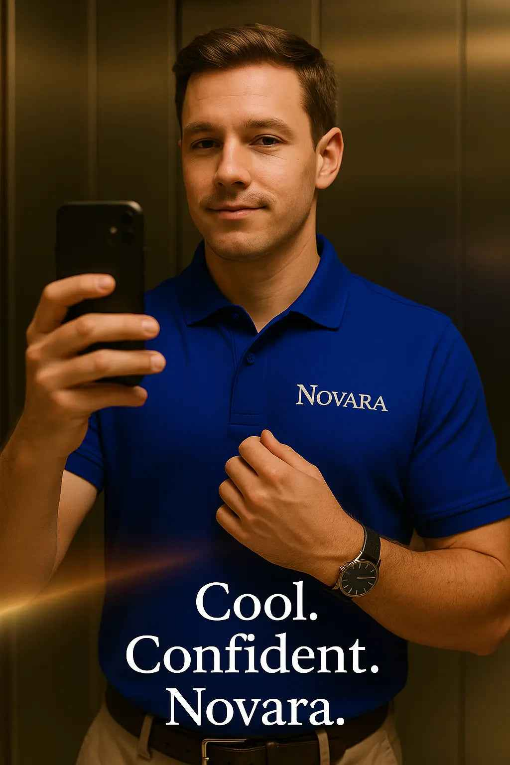 Novarasop Sports Polo Shirt Collar Short Sleeve Shirt Marathon Running Fitness Men Top DIY