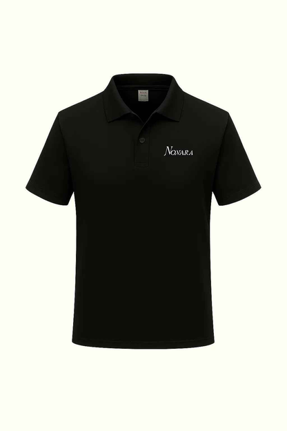 Novarasop Sports Polo Shirt Collar Short Sleeve Shirt Marathon Running Fitness Men Top DIY