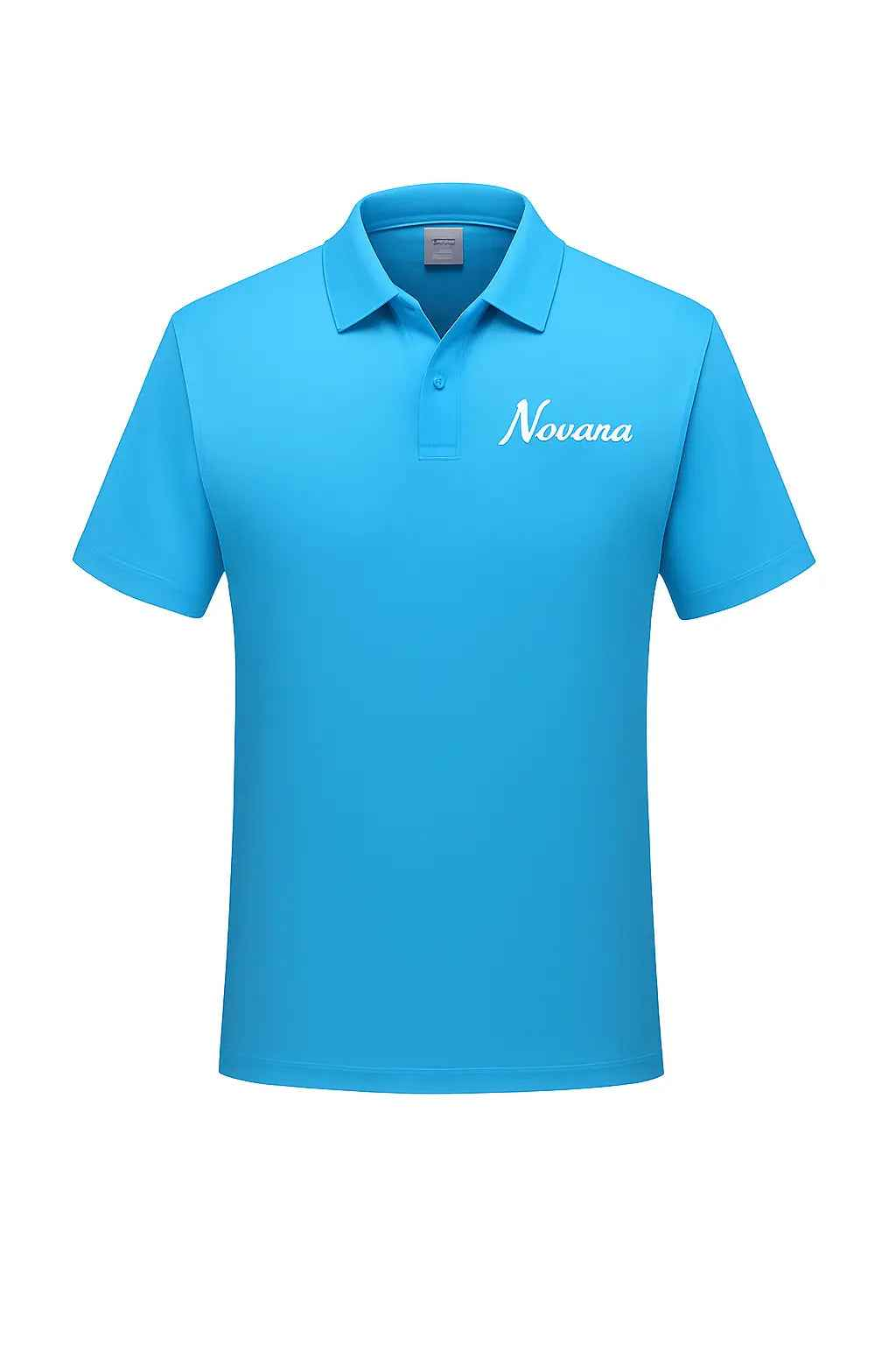 Novarasop Sports Polo Shirt Collar Short Sleeve Shirt Marathon Running Fitness Men Top DIY