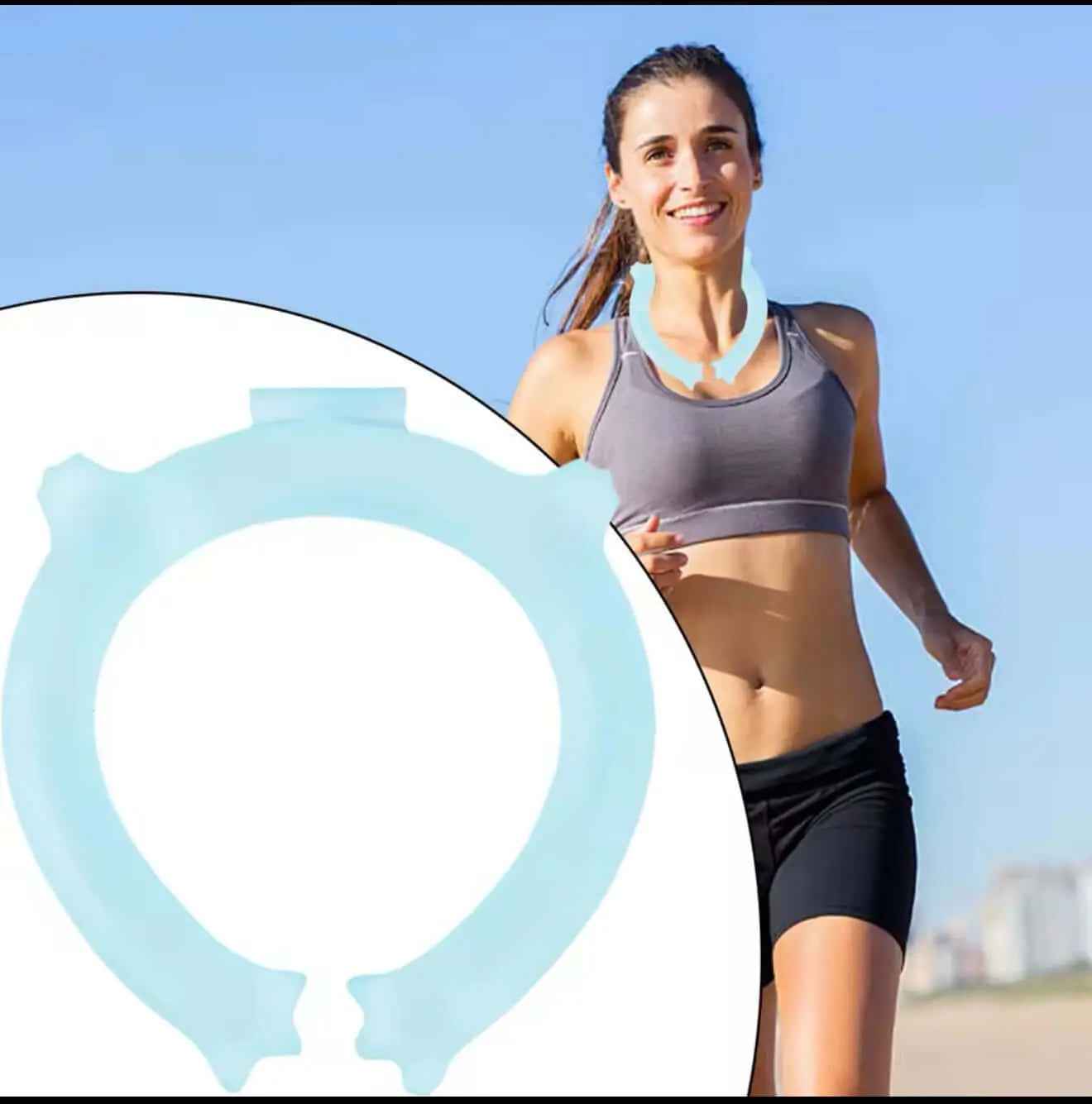 Neck Ice Scarf Reusable Cooling Wrap for Adults and Children - Perfect for Running, Hiking, Golf, and Fishing