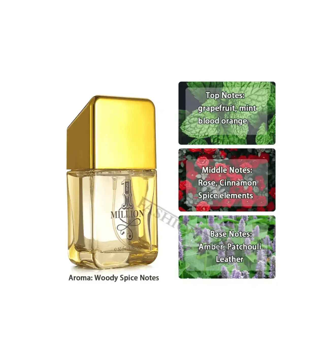Golden Million Gold Brick Perfume - Men&