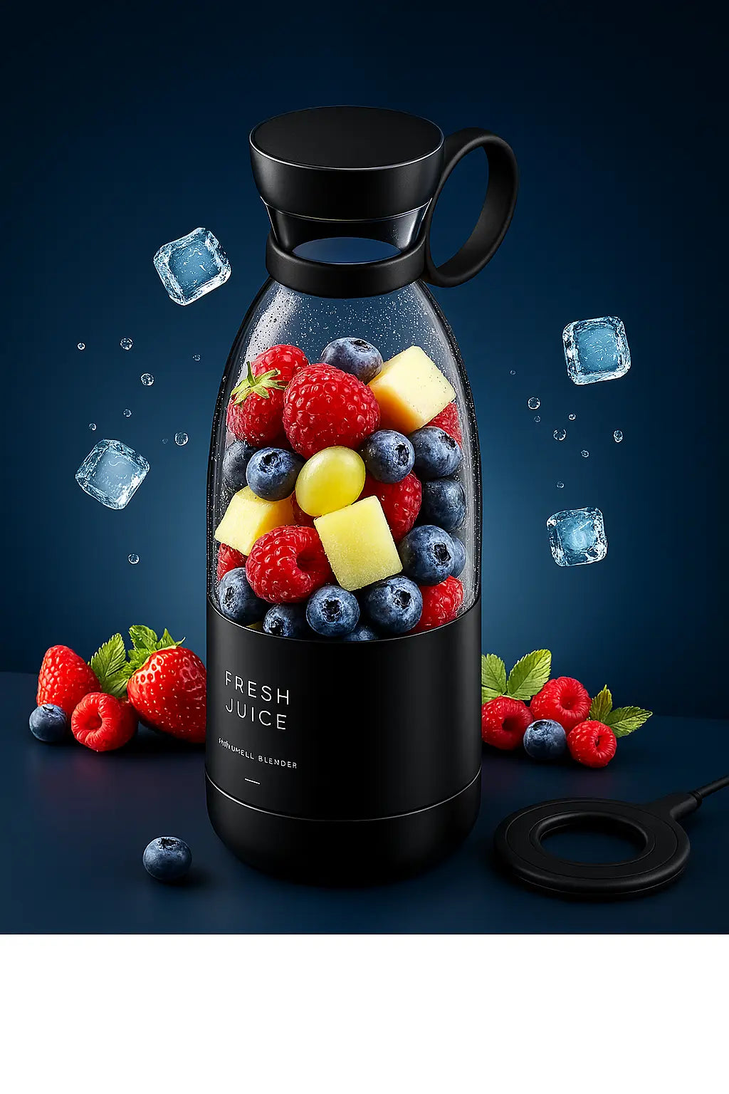 Portable Electric Juicer Blender Usb Mini Fruit Mixers Juicers Fruit Extractors Food Milkshake Multifunction Juice Maker Machine - Novarashop