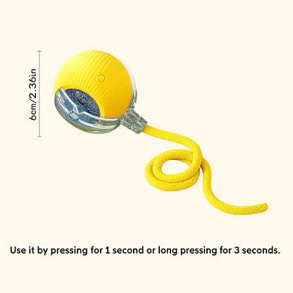 Smart Dog Toy Ball Electronic Interactive Pet Toy Moving Ball USB Automatic Moving Bouncing for Puppy Birthday Gift Cat Products - Novarashop