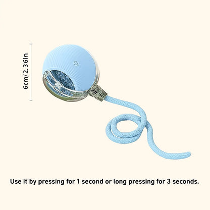Smart Dog Toy Ball Electronic Interactive Pet Toy Moving Ball USB Automatic Moving Bouncing for Puppy Birthday Gift Cat Products - Novarashop