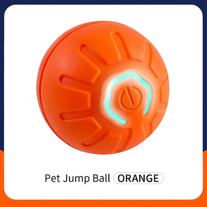 Smart Dog Toy Ball Electronic Interactive Pet Toy Moving Ball USB Automatic Moving Bouncing for Puppy Birthday Gift Cat Products - Novarashop