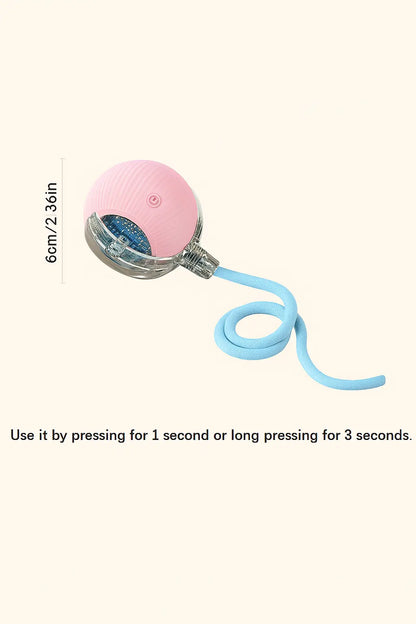 Smart Dog Toy Ball Electronic Interactive Pet Toy Moving Ball USB Automatic Moving Bouncing for Puppy Birthday Gift Cat Products - Novarashop
