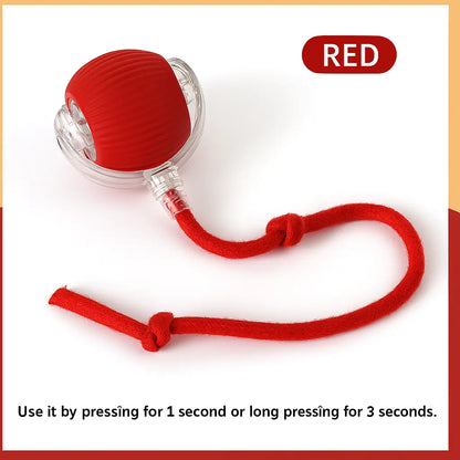 Smart Dog Toy Ball Electronic Interactive Pet Toy Moving Ball USB Automatic Moving Bouncing for Puppy Birthday Gift Cat Products - Novarashop