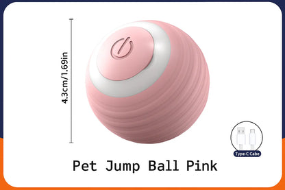 Smart Dog Toy Ball Electronic Interactive Pet Toy Moving Ball USB Automatic Moving Bouncing for Puppy Birthday Gift Cat Products - Novarashop