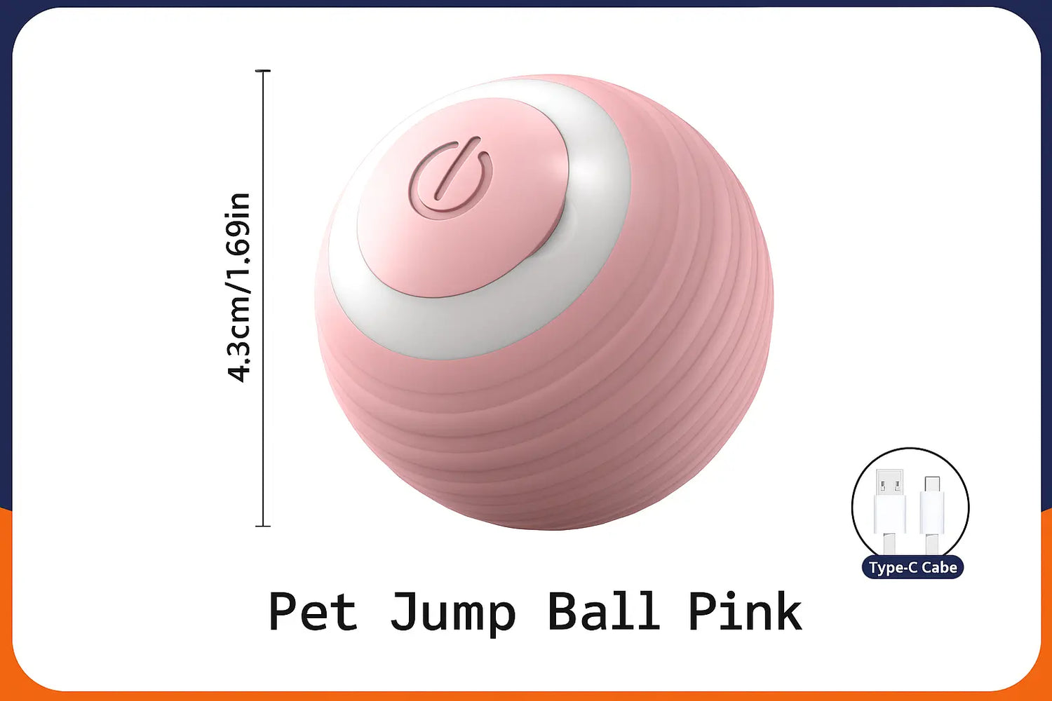 Smart Dog Toy Ball Electronic Interactive Pet Toy Moving Ball USB Automatic Moving Bouncing for Puppy Birthday Gift Cat Products - Novarashop