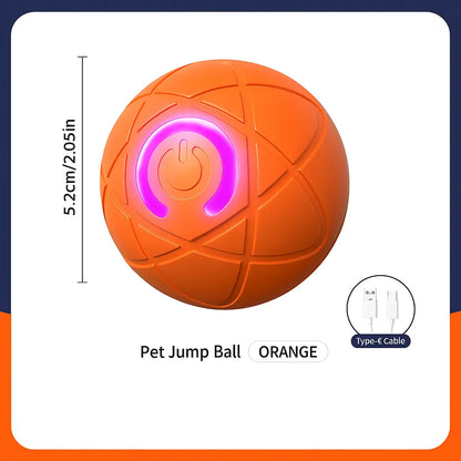 Smart Dog Toy Ball Electronic Interactive Pet Toy Moving Ball USB Automatic Moving Bouncing for Puppy Birthday Gift Cat Products - Novarashop