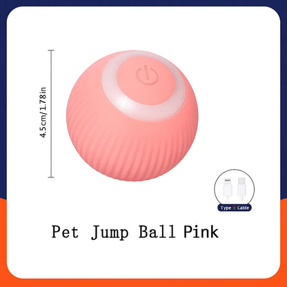 Smart Dog Toy Ball Electronic Interactive Pet Toy Moving Ball USB Automatic Moving Bouncing for Puppy Birthday Gift Cat Products - Novarashop