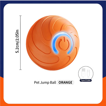 Smart Dog Toy Ball Electronic Interactive Pet Toy Moving Ball USB Automatic Moving Bouncing for Puppy Birthday Gift Cat Products - Novarashop