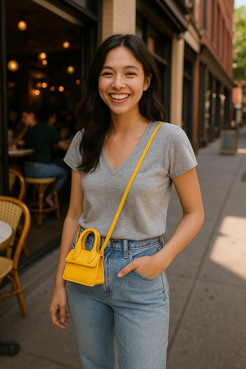 Small Casual Bags | Mini Felt Handbag | Novara Shop