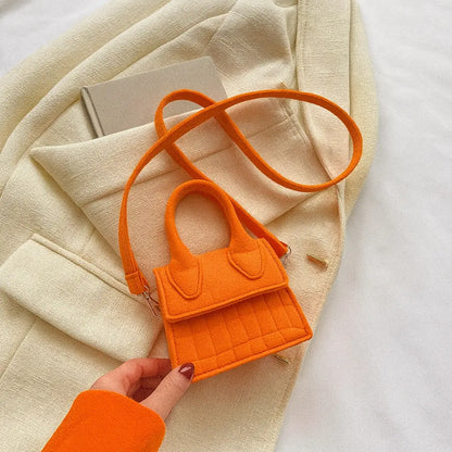 Small Casual Bags | Mini Felt Handbag | Novara Shop