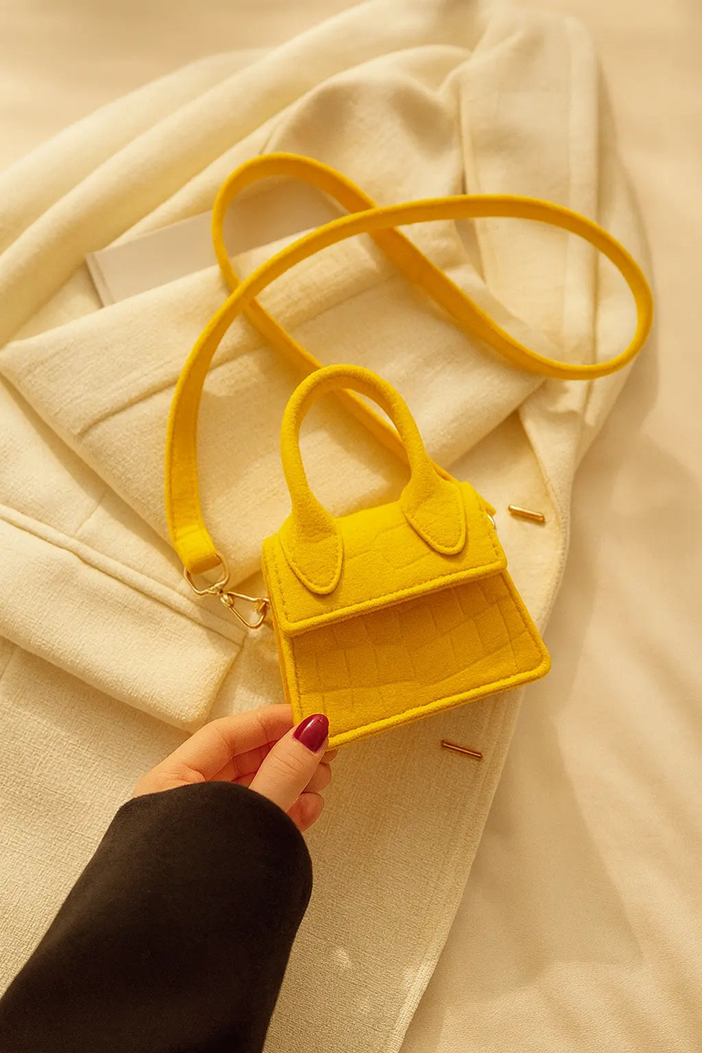 Small Casual Bags | Mini Felt Handbag | Novara Shop
