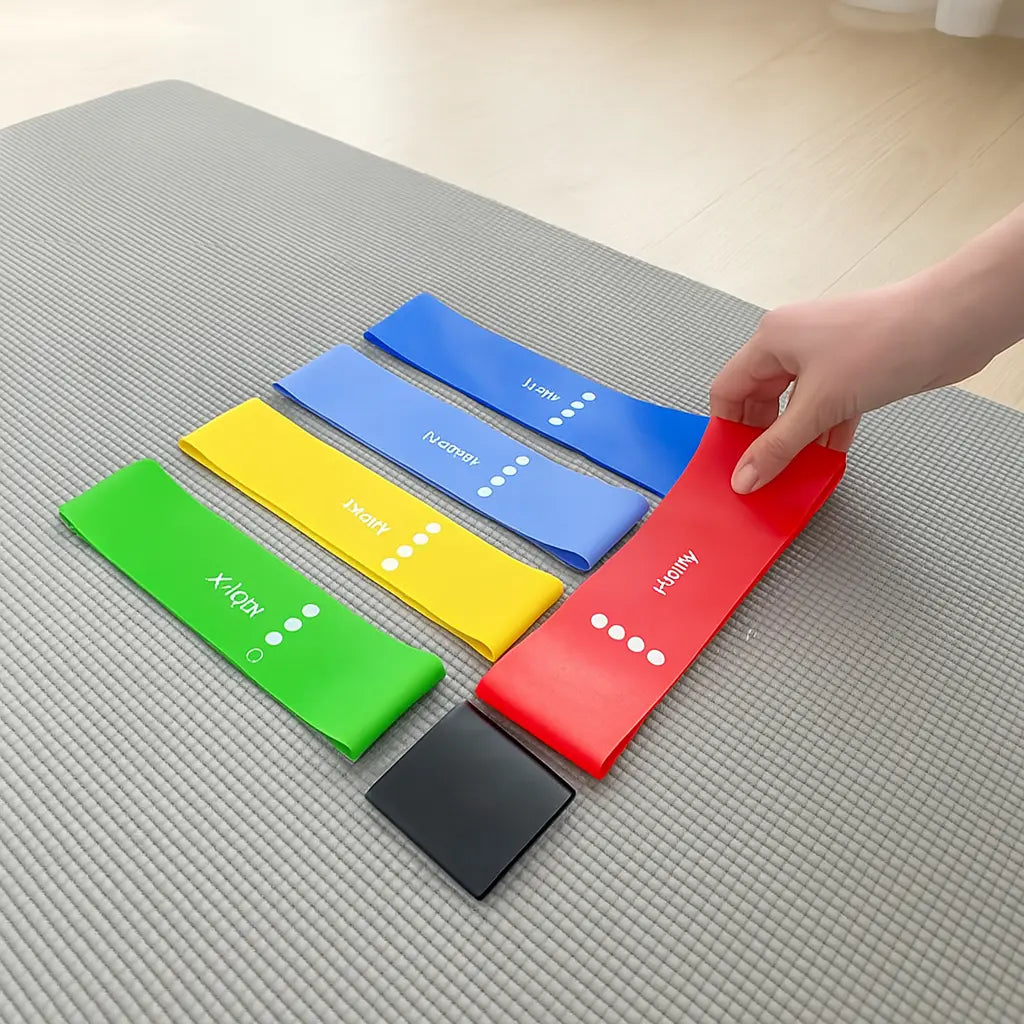 TPE Resistance Bands Fitness Set Rubber Loop Bands Strength Training Workout Expander Yoga Gym Equipment Elastic Rubber Loop - Novarashop