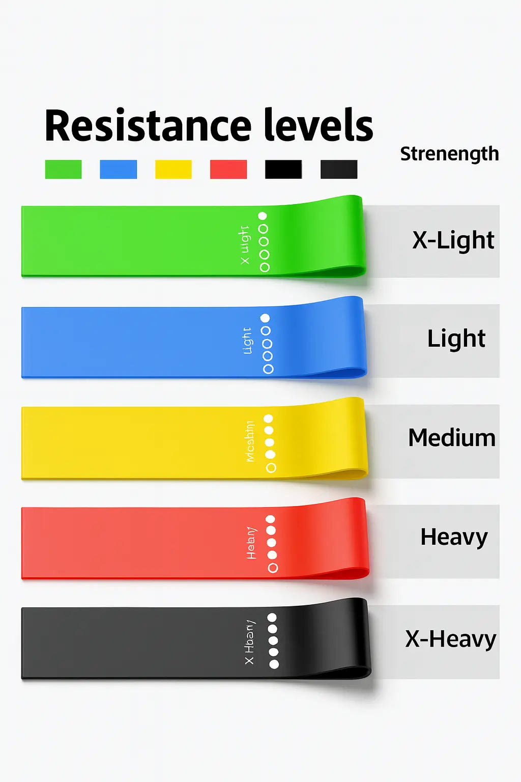 TPE Resistance Bands Fitness Set Rubber Loop Bands Strength Training Workout Expander Yoga Gym Equipment Elastic Rubber Loop - Novarashop