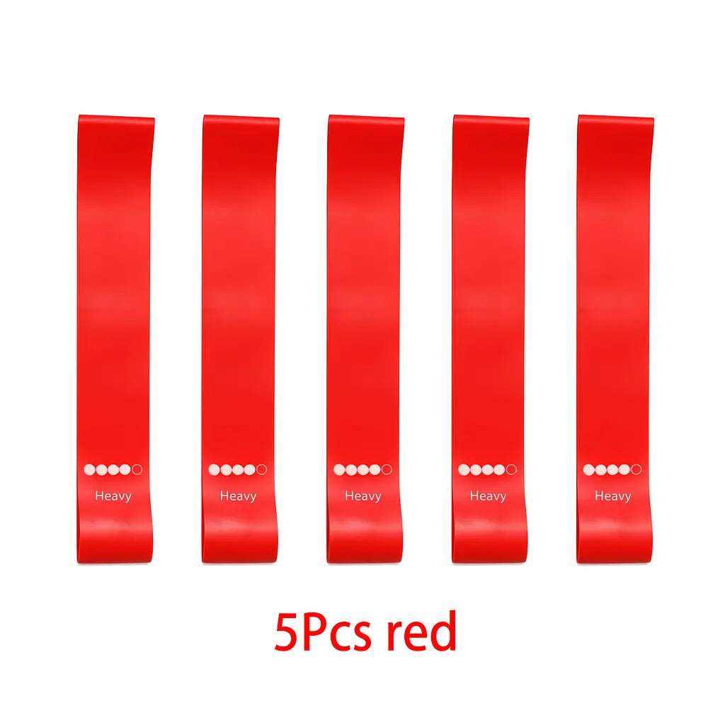 TPE Resistance Bands Fitness Set Rubber Loop Bands Strength Training Workout Expander Yoga Gym Equipment Elastic Rubber Loop - Novarashop