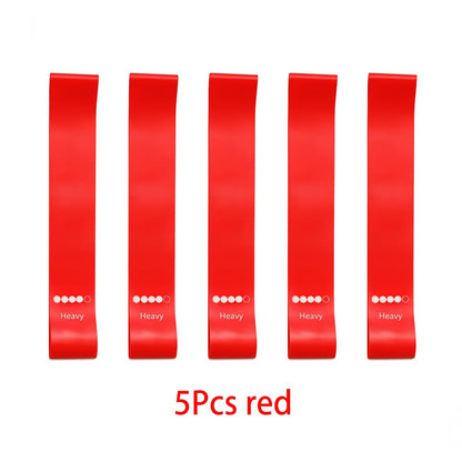 TPE Resistance Bands Fitness Set Rubber Loop Bands Strength Training Workout Expander Yoga Gym Equipment Elastic Rubber Loop - Novarashop