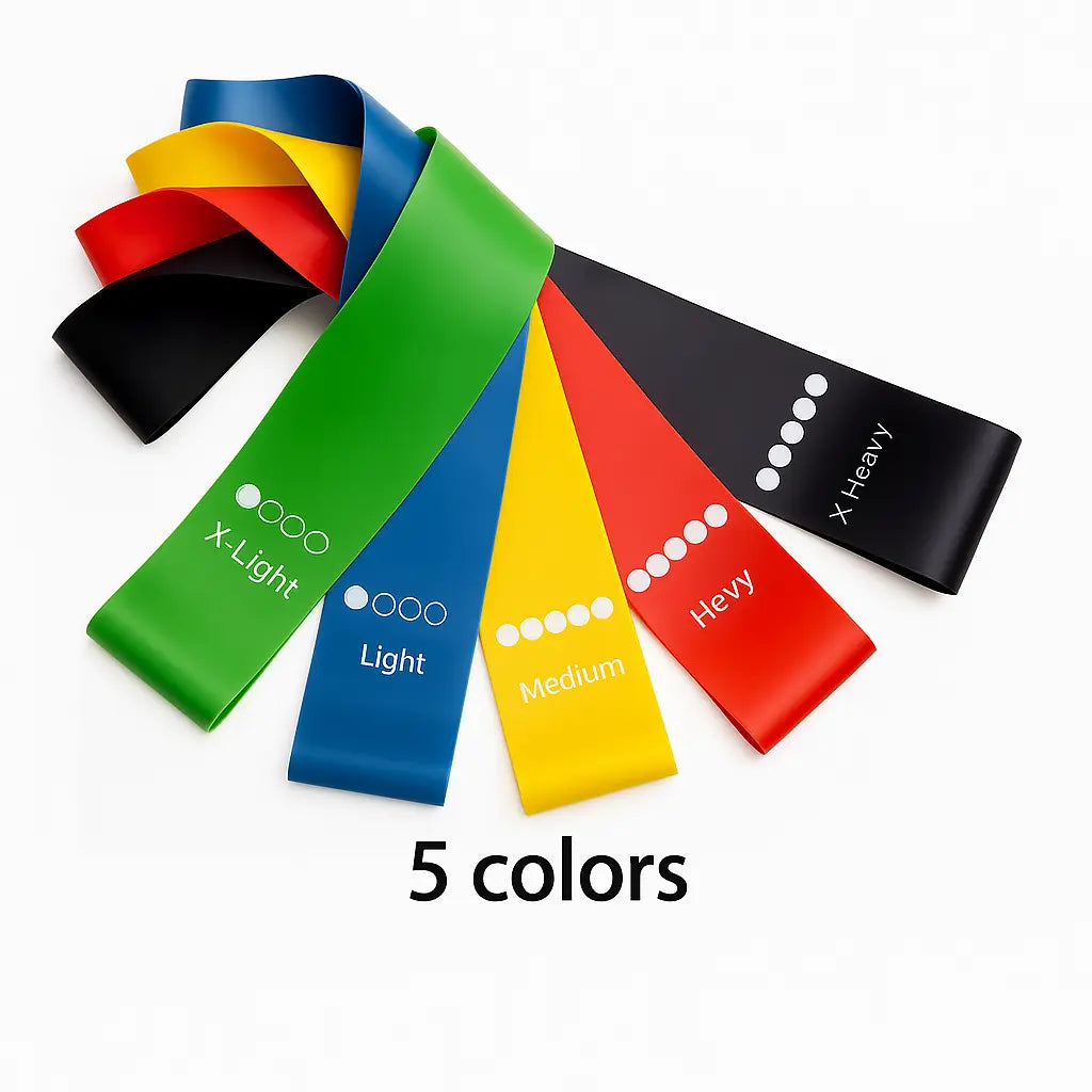 TPE Resistance Bands Fitness Set Rubber Loop Bands Strength Training Workout Expander Yoga Gym Equipment Elastic Rubber Loop - Novarashop