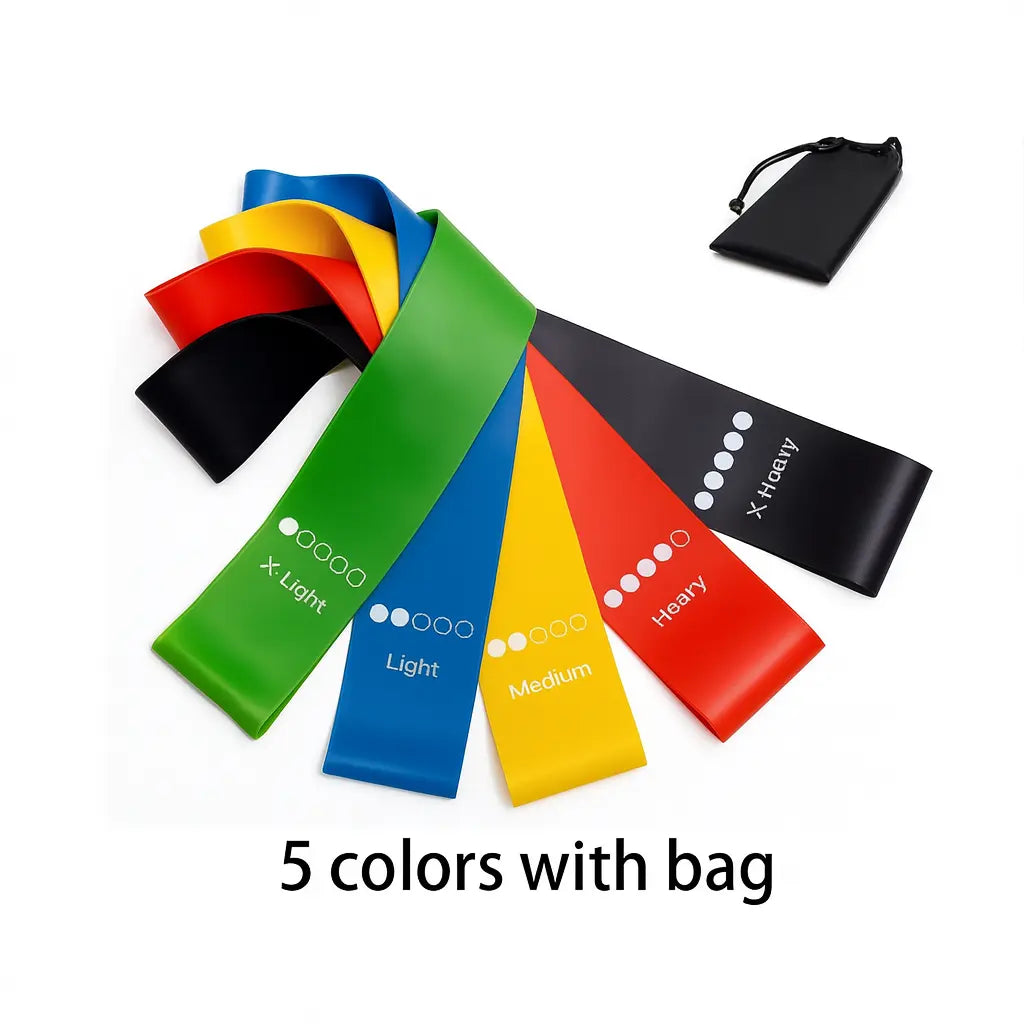 TPE Resistance Bands Fitness Set Rubber Loop Bands Strength Training Workout Expander Yoga Gym Equipment Elastic Rubber Loop - Novarashop