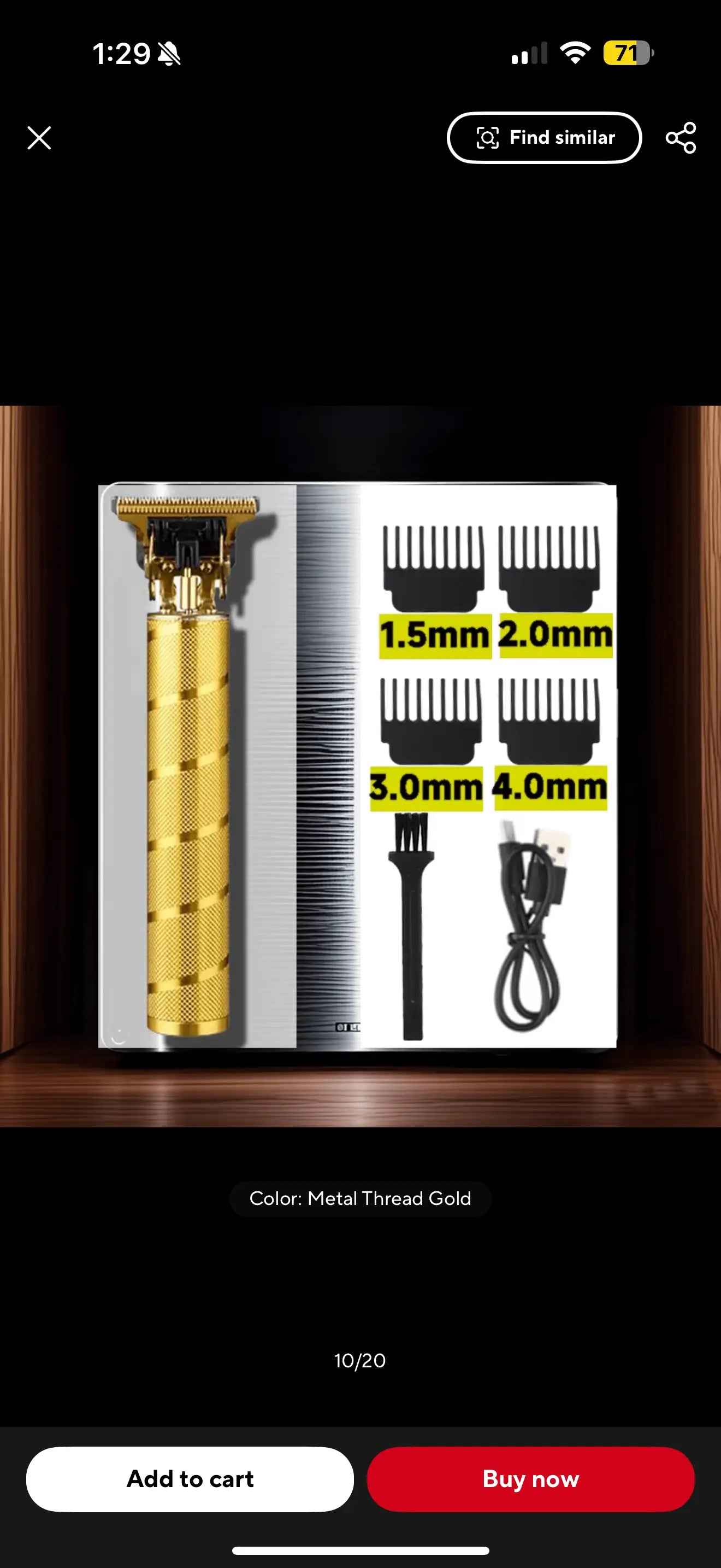 T9 Hair Clipper Beard Shaving Body Hair Trimmer