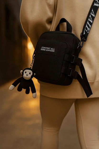 Trendy Couple Canvas Bag - Stylish Messenger Bag for Daily Commuting, Outdoor Travel, and Beach Use