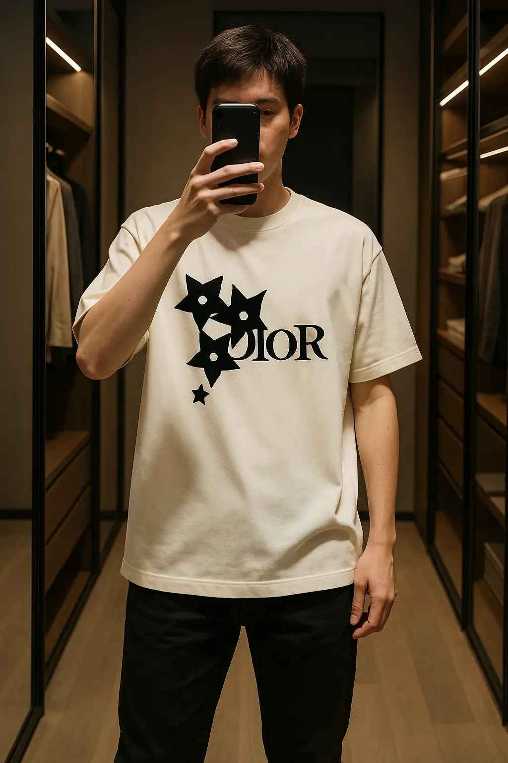 Women Casual High Quality T-Shirt Harajuku Y2k Designer Luxury Tee Pure Cotton Vintage Trendy Pullover