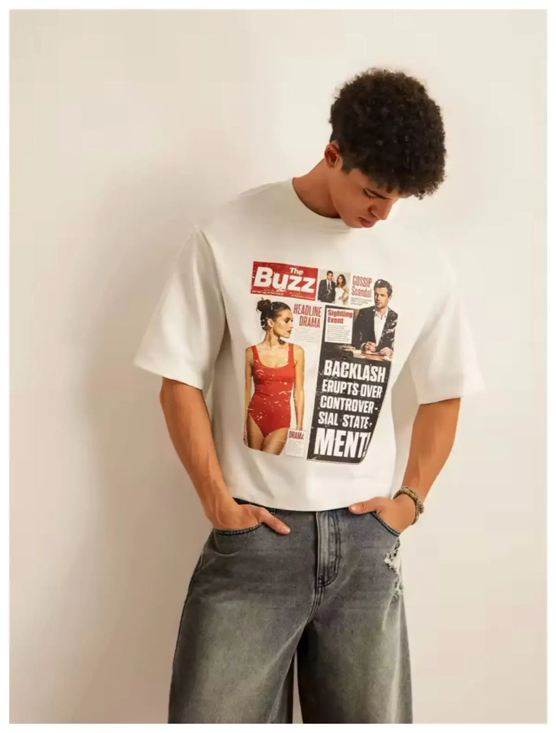 2025 Summer Men Women Retro Distressed Boxy Vintage T-Shirt For Casual Everyday Wear Summer Outdoor Y2K Streetwear Tee Tops - Novarashop