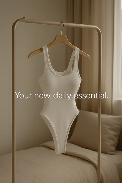 Sleeveless Knit Bodysuit Hot Summer Sexy Bodycon Off Shoulder Halter Tops Casual Street Bodice For Women ClubWear - Novarashop