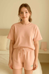 Casual Sport Outfits Women 2025 Summer Short Sleeve T Shirts Shorts Two Piece Set - Women&