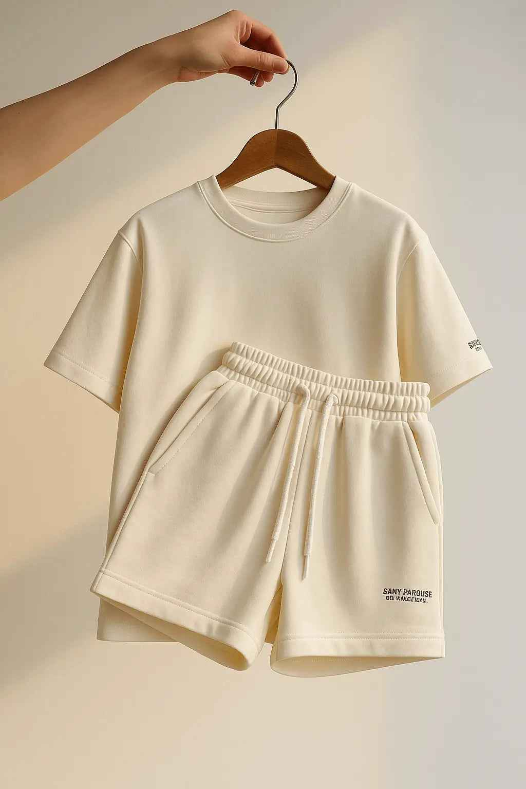Casual Sport Outfits Women 2025 Summer Short Sleeve T Shirts Shorts Two Piece Set - Women&