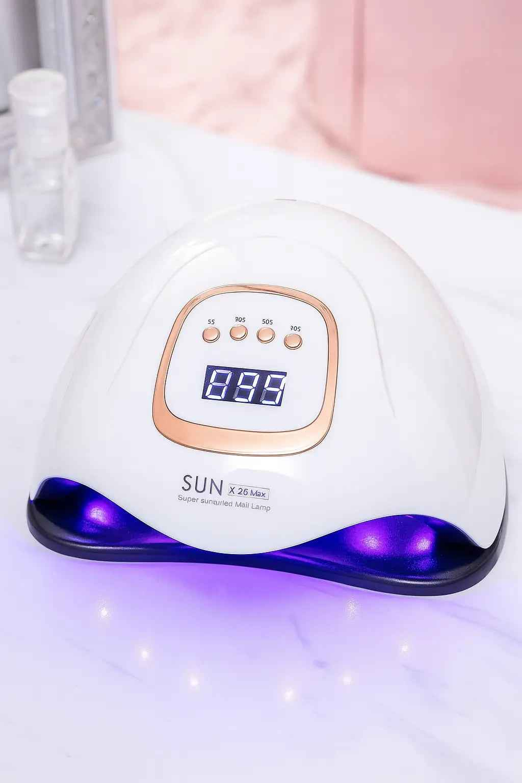 380W UV Nail Dryer with 81 LEDs and LCD Screen - Quick-Drying Manicure Lamp for All Gel Nail Art Tools