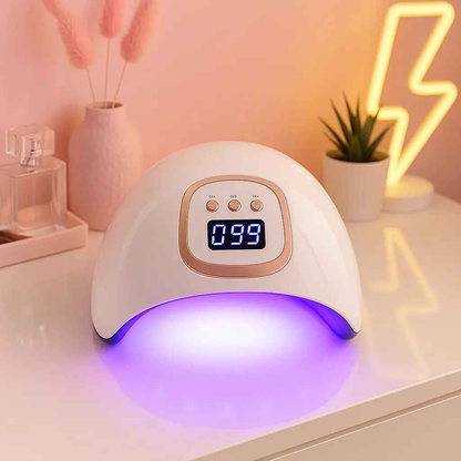 380W UV Nail Dryer with 81 LEDs and LCD Screen - Quick-Drying Manicure Lamp for All Gel Nail Art Tools