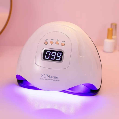 380W UV Nail Dryer with 81 LEDs and LCD Screen - Quick-Drying Manicure Lamp for All Gel Nail Art Tools