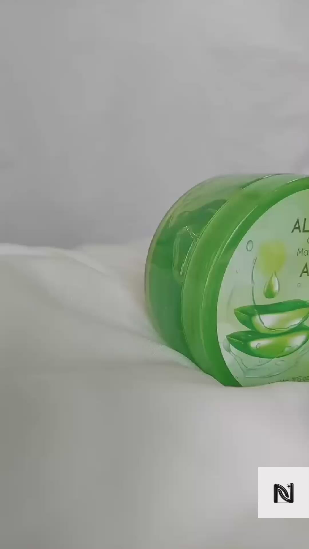 Moisturizing Aloe Vera Gel Natural Face Mask for Hydrated Skin
