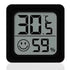 Mini LCD digital thermometer and hygrometer for indoor temperature and humidity